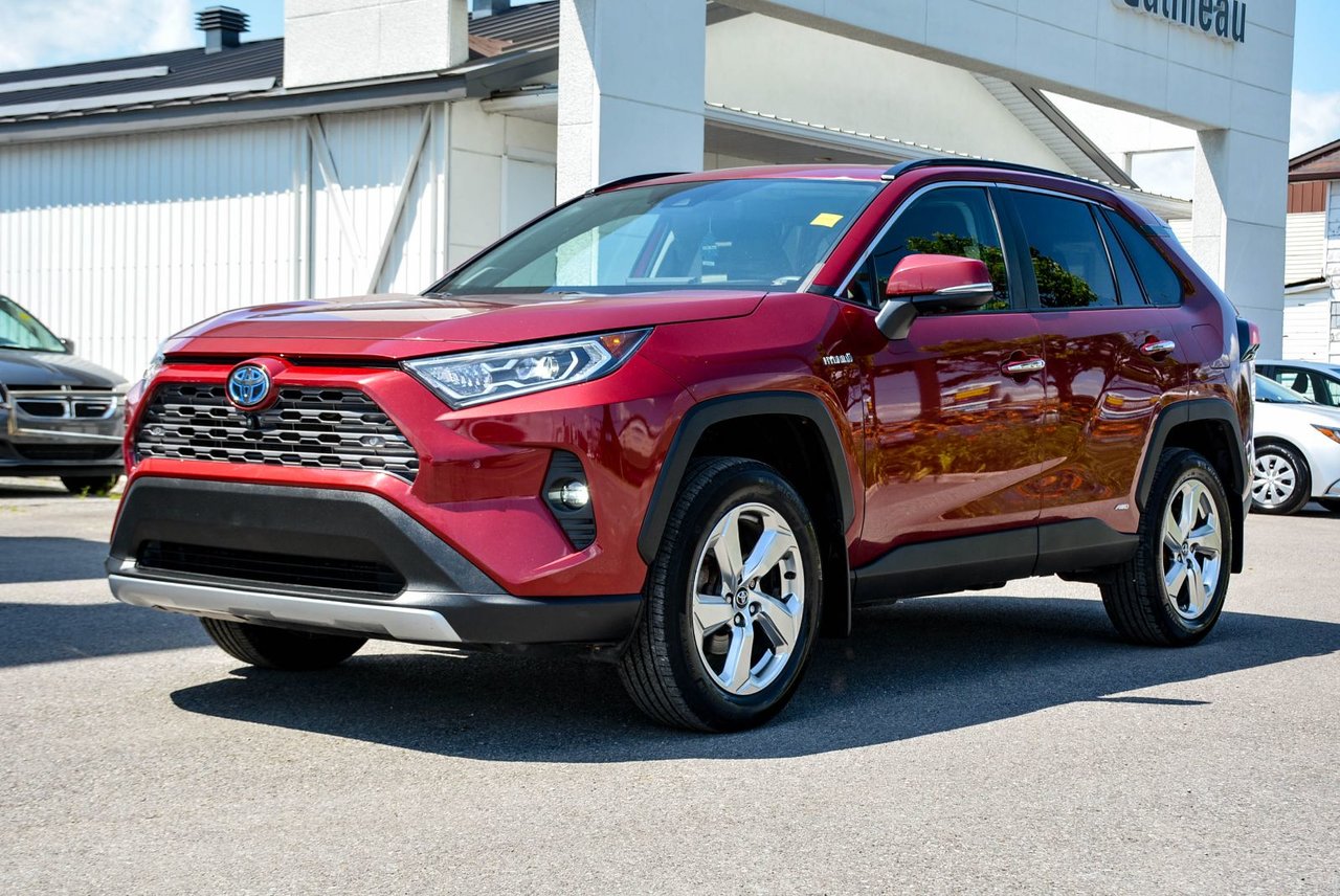 Black 2020 Toyota RAV4 Hybrid SUV / Crossover All-Wheel Drive Automatic