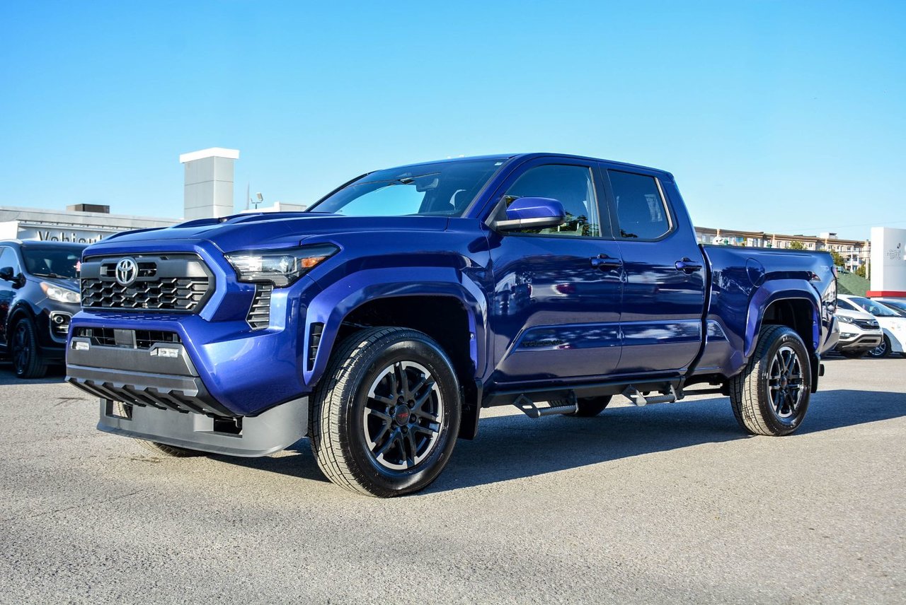 Blue (08W7 BLEU) 2024 Toyota Tacoma Pickup Truck Four-Wheel Drive Automatic