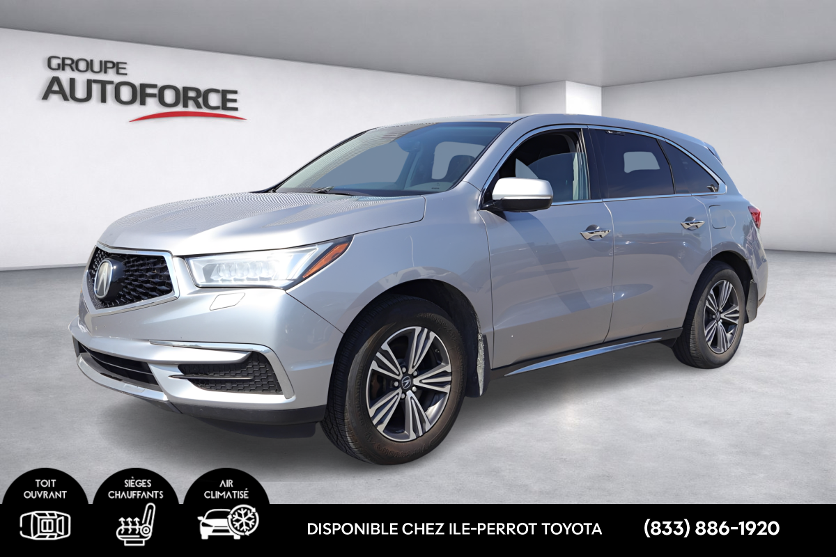Lunar Silver Metallic 2017 Acura MDX SUV / Crossover All-Wheel Drive Automatic