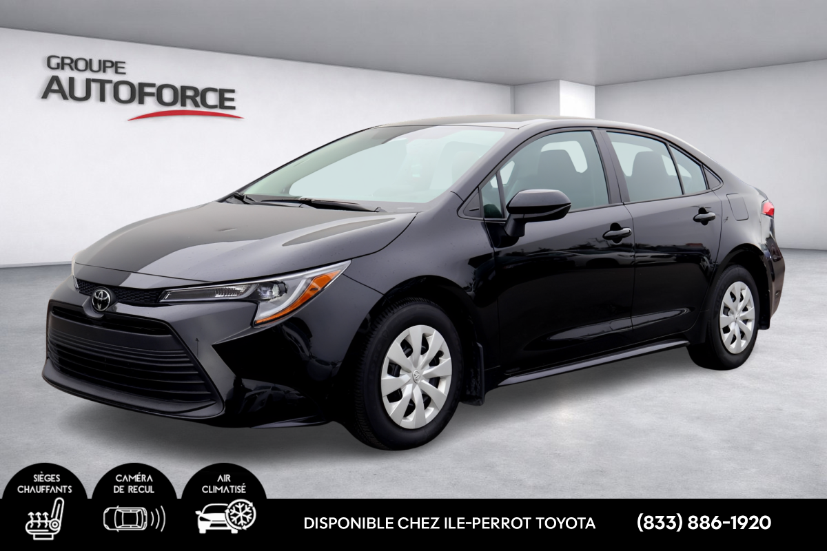 Midnight Black Metallic 2023 Toyota Corolla Sedan Front-Wheel Drive