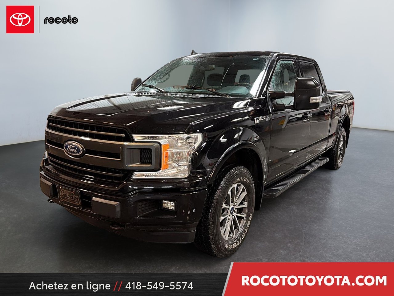 Agate Black 2020 Ford F-150 Pickup Truck Four-Wheel Drive Automatic