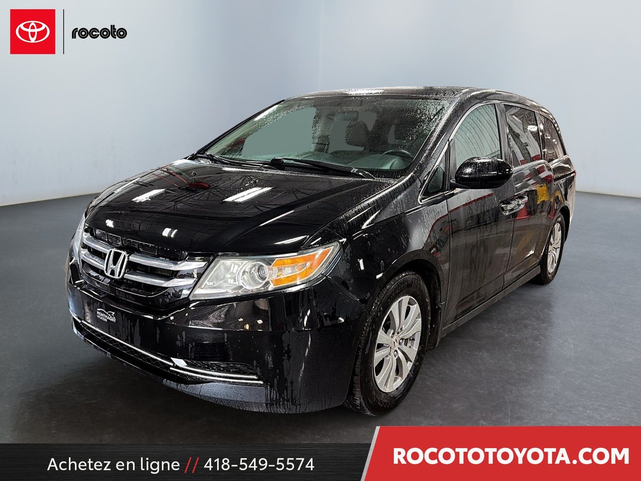 Crystal Black Pearl 2017 Honda Odyssey Minivan Front-Wheel Drive Automatic