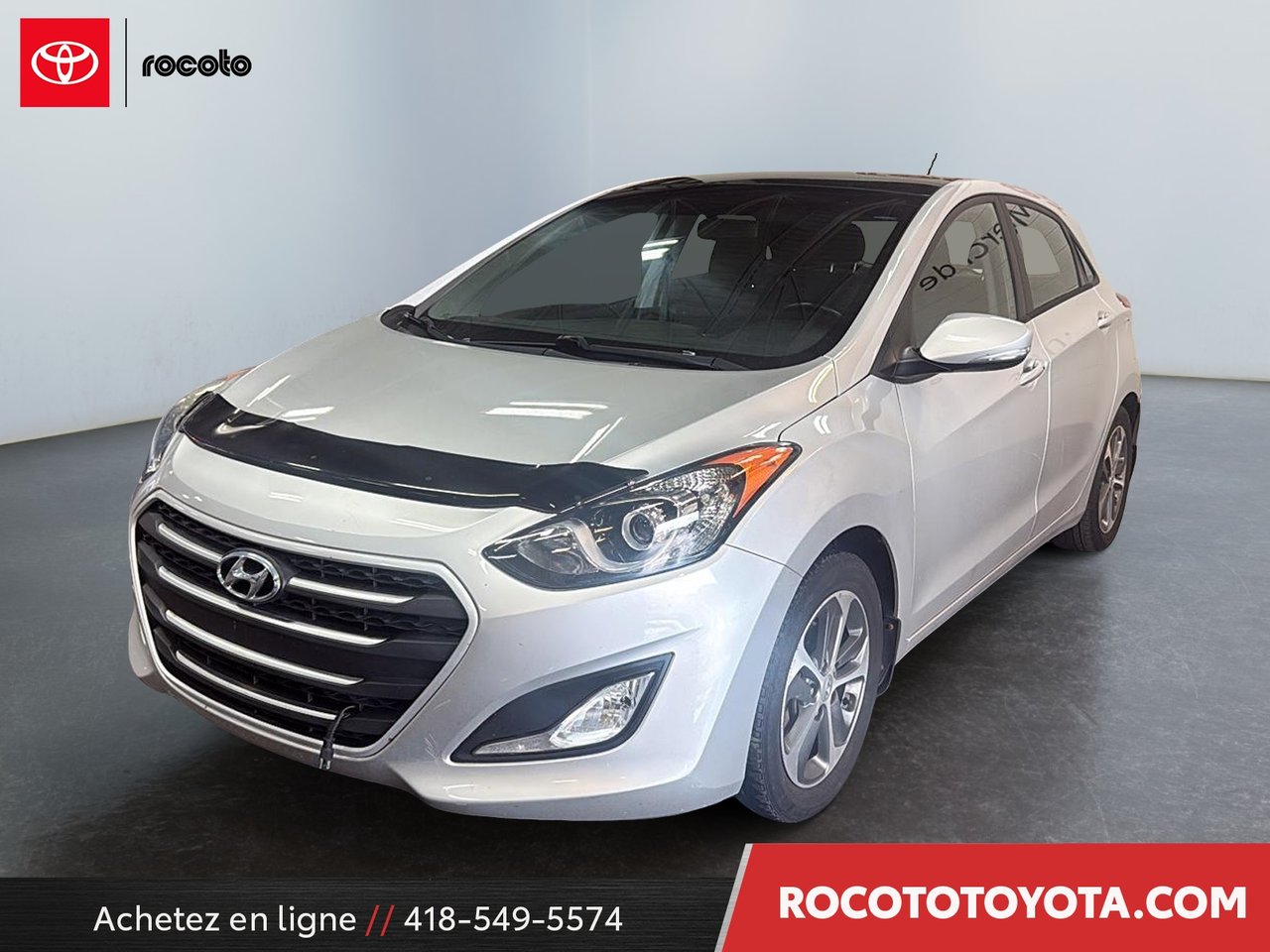 Gray (Platinum Silver) 2016 Hyundai Elantra GT Hatchback Manual