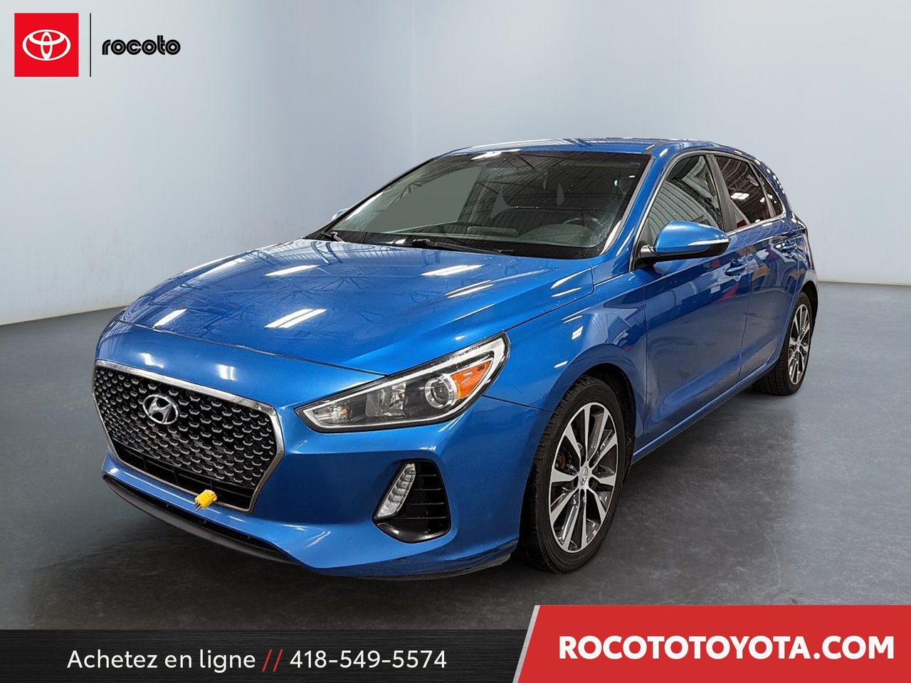 Marina Blue Metallic 2018 Hyundai Elantra GT Hatchback Automatic