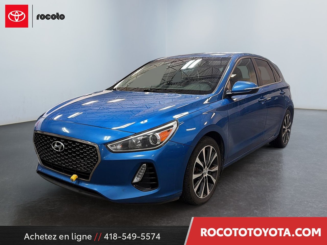 Marina Blue Metallic 2018 Hyundai Elantra GT Hatchback Automatic