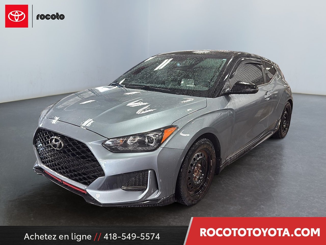 Cobalt Eclipse w/Phantom Black Roof 2019 Hyundai Veloster Turbo Ultimate FWD Coupe Front-Wheel Drive Manual