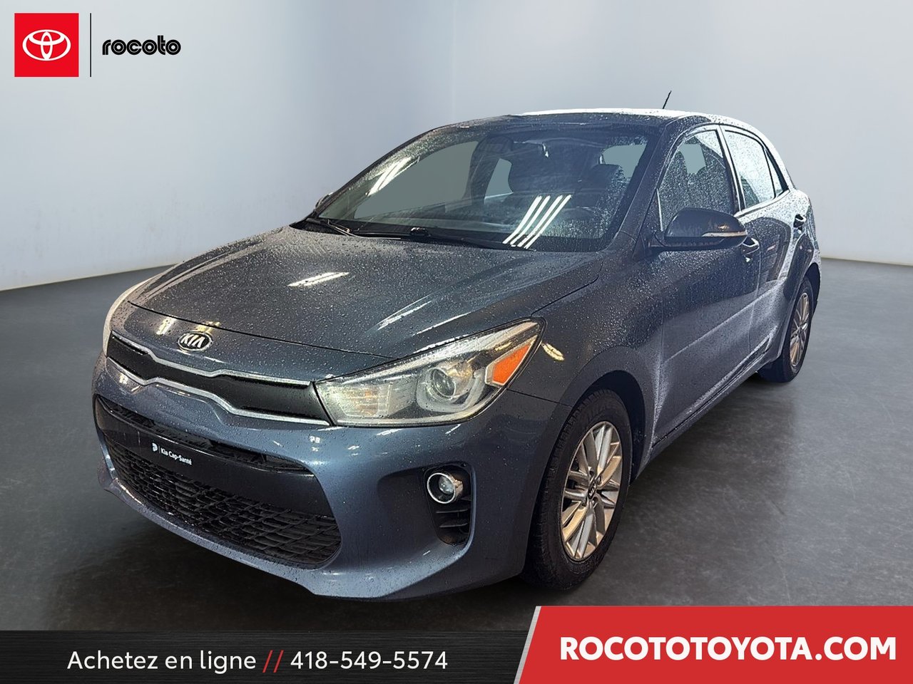 Hyper Blue Metallic 2018 Kia Rio5 Hatchback Front-Wheel Drive Automatic