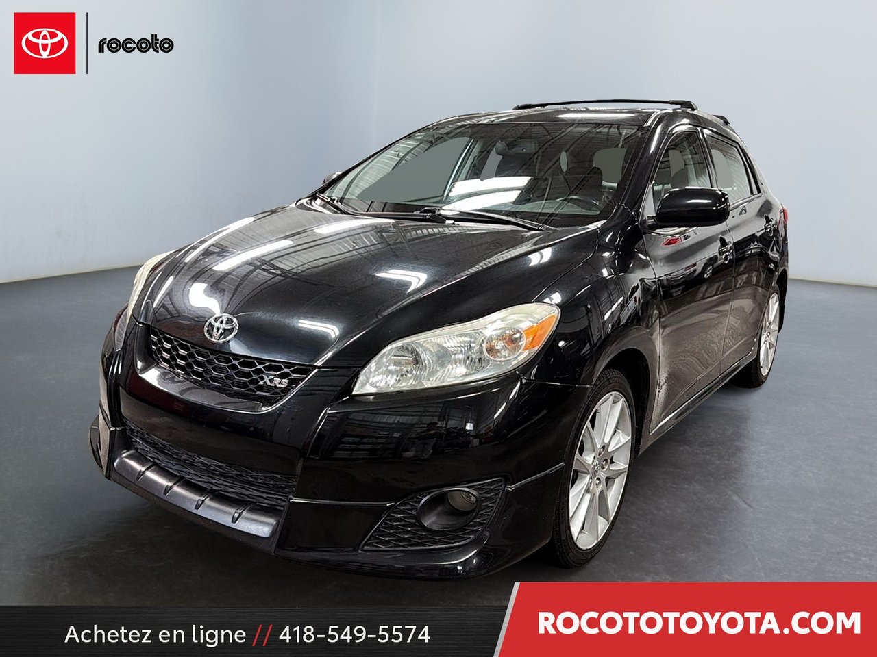 Black Sand Pearl 2009 Toyota Matrix Hatchback Front-Wheel Drive Automatic