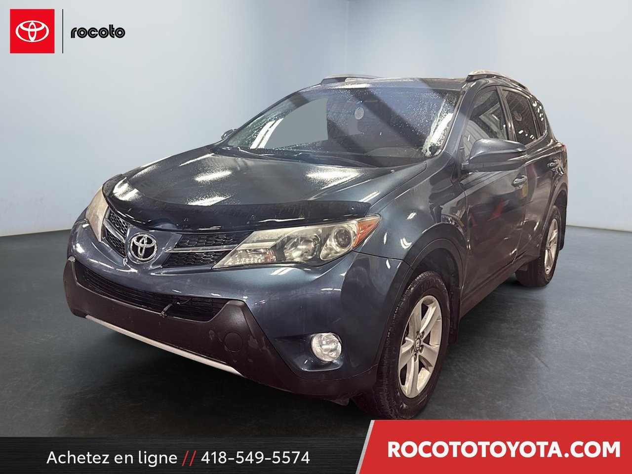 Shoreline Blue Pearl 2013 Toyota RAV4 XLE AWD SUV / Crossover All-Wheel Drive Automatic