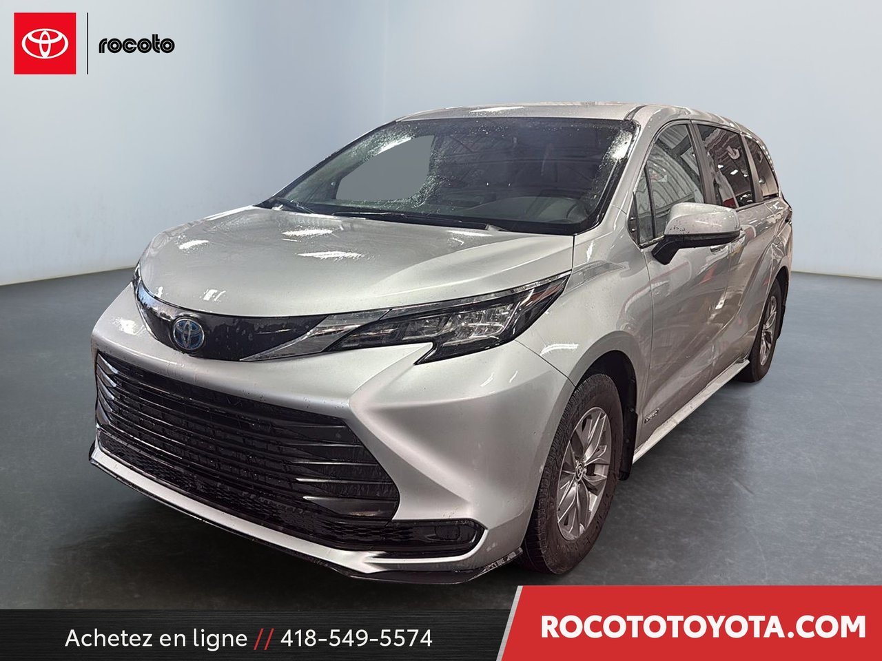 Celestial Silver Metallic 2021 Toyota Sienna Minivan All-Wheel Drive