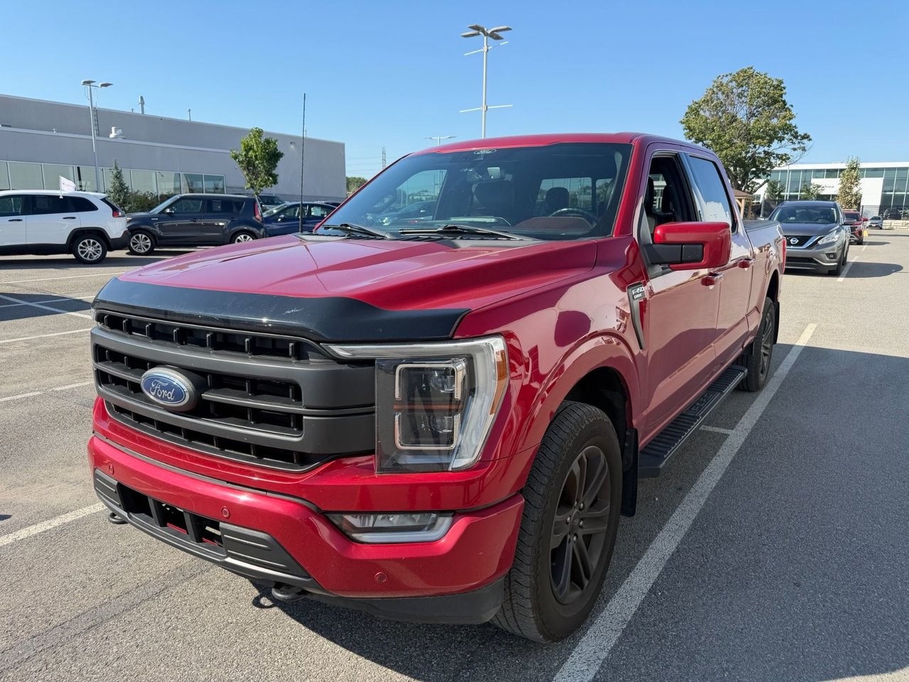 Rapid Red Metallic Tinted Clearcoat 2022 Ford F-150 Pickup Truck Four-Wheel Drive Automatic