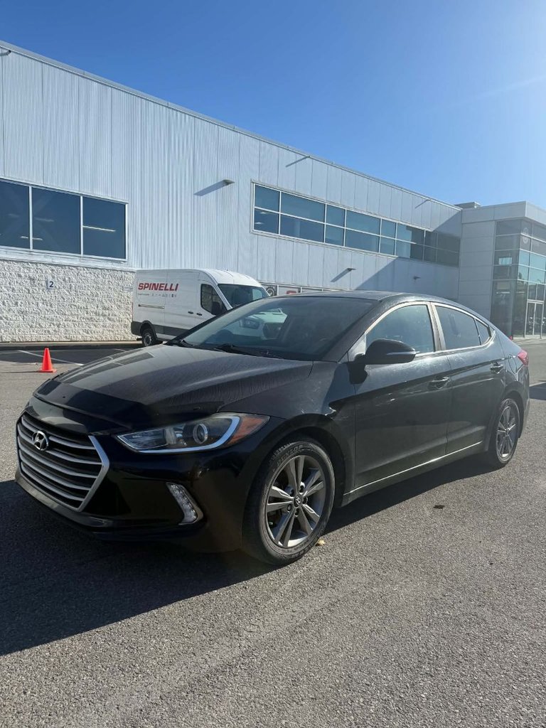 Black 2018 Hyundai Elantra Sedan  Automatic