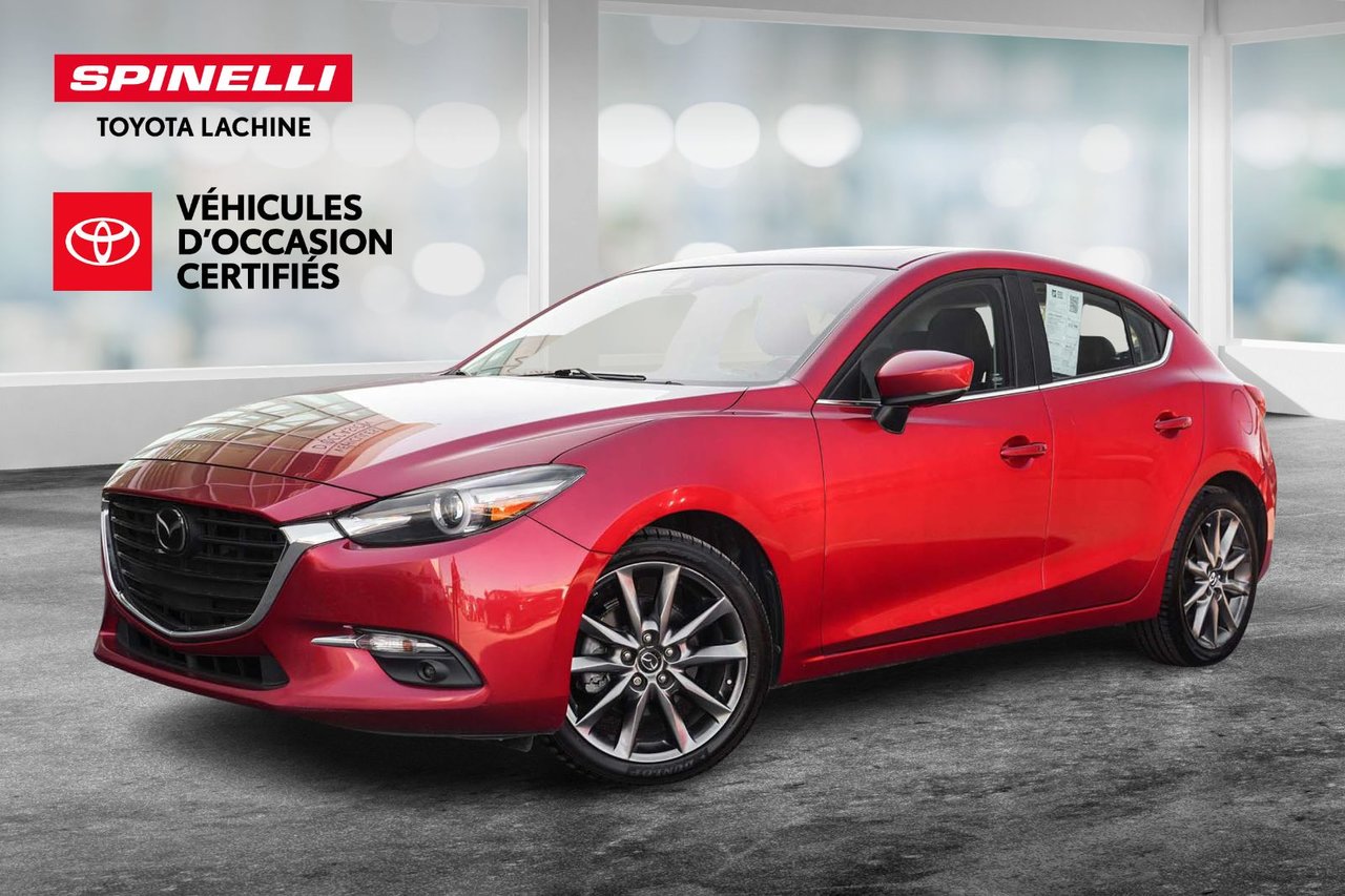 Red 2018 Mazda MAZDA3 Sport Hatchback  Automatic