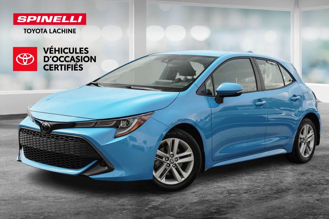 Blue Flame 2022 Toyota Corolla Hatchback FWD Hatchback Continuously Variable Transmission
