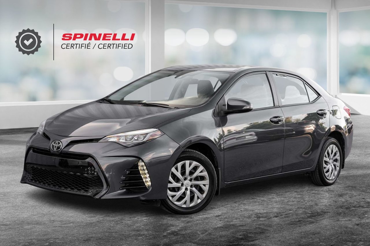 Falcon Gray Metallic 2017 Toyota Corolla Sedan Front-Wheel Drive Automatic