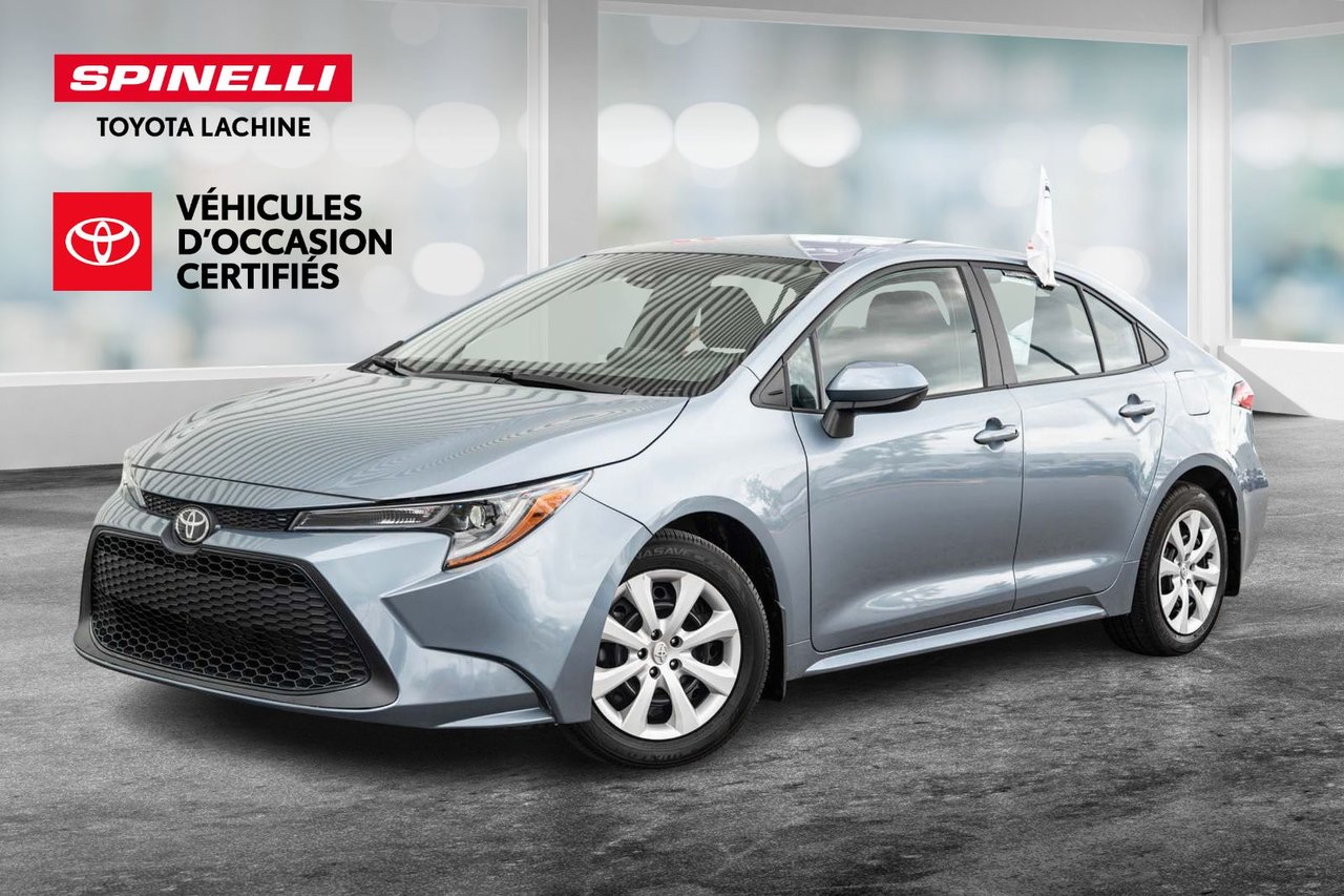 Blue 2022 Toyota Corolla Sedan Front-Wheel Drive 