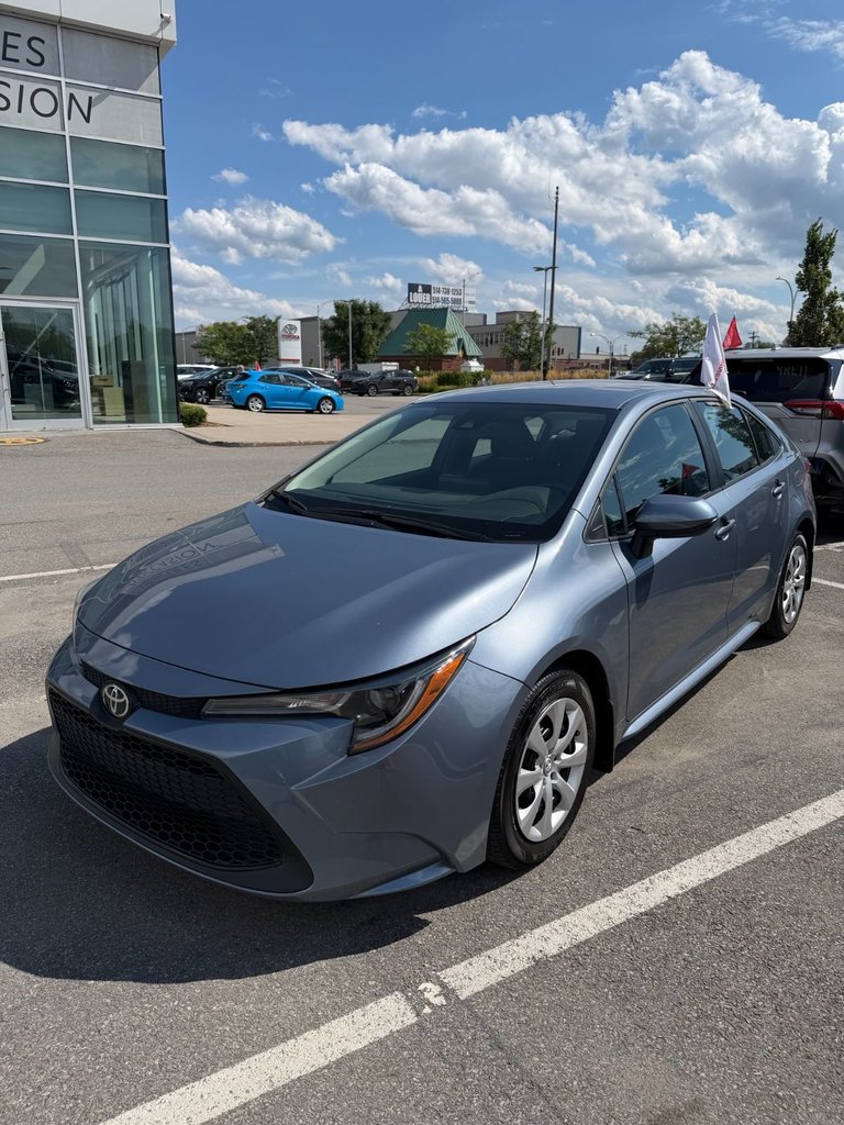 Blue 2022 Toyota Corolla Sedan Front-Wheel Drive 