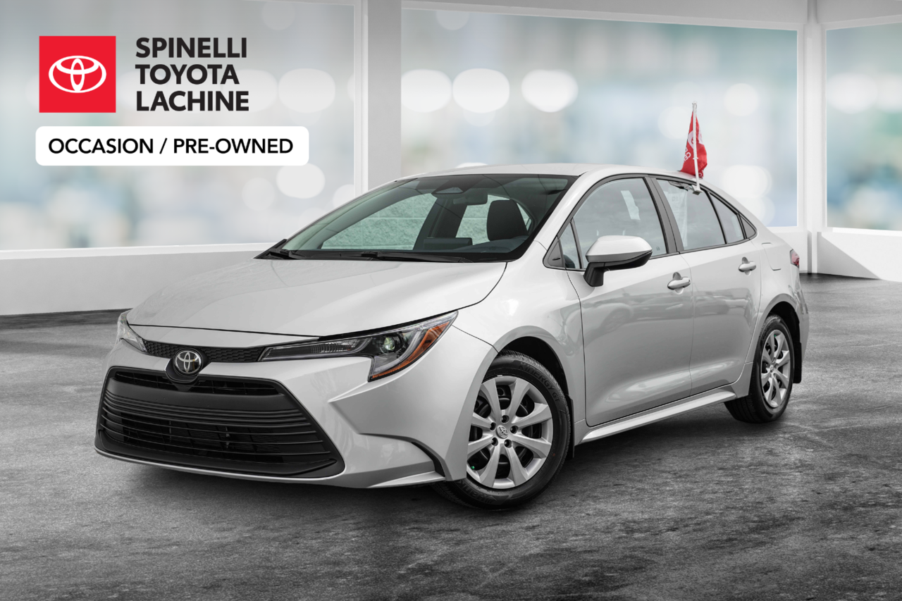 Classic Silver Metallic 2024 Toyota Corolla Sedan Front-Wheel Drive Continuously Variable Transmission