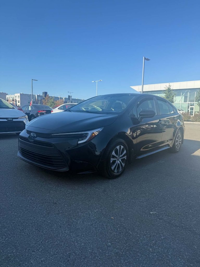 Black 2024 Toyota Corolla Hybrid Sedan All-Wheel Drive Automatic
