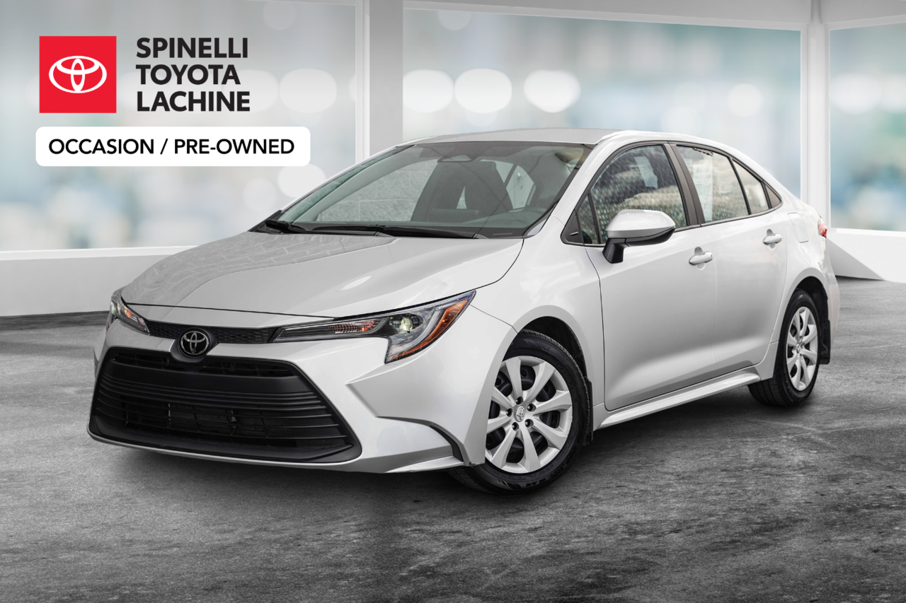 Silver 2025 Toyota Corolla Sedan Front-Wheel Drive Automatic