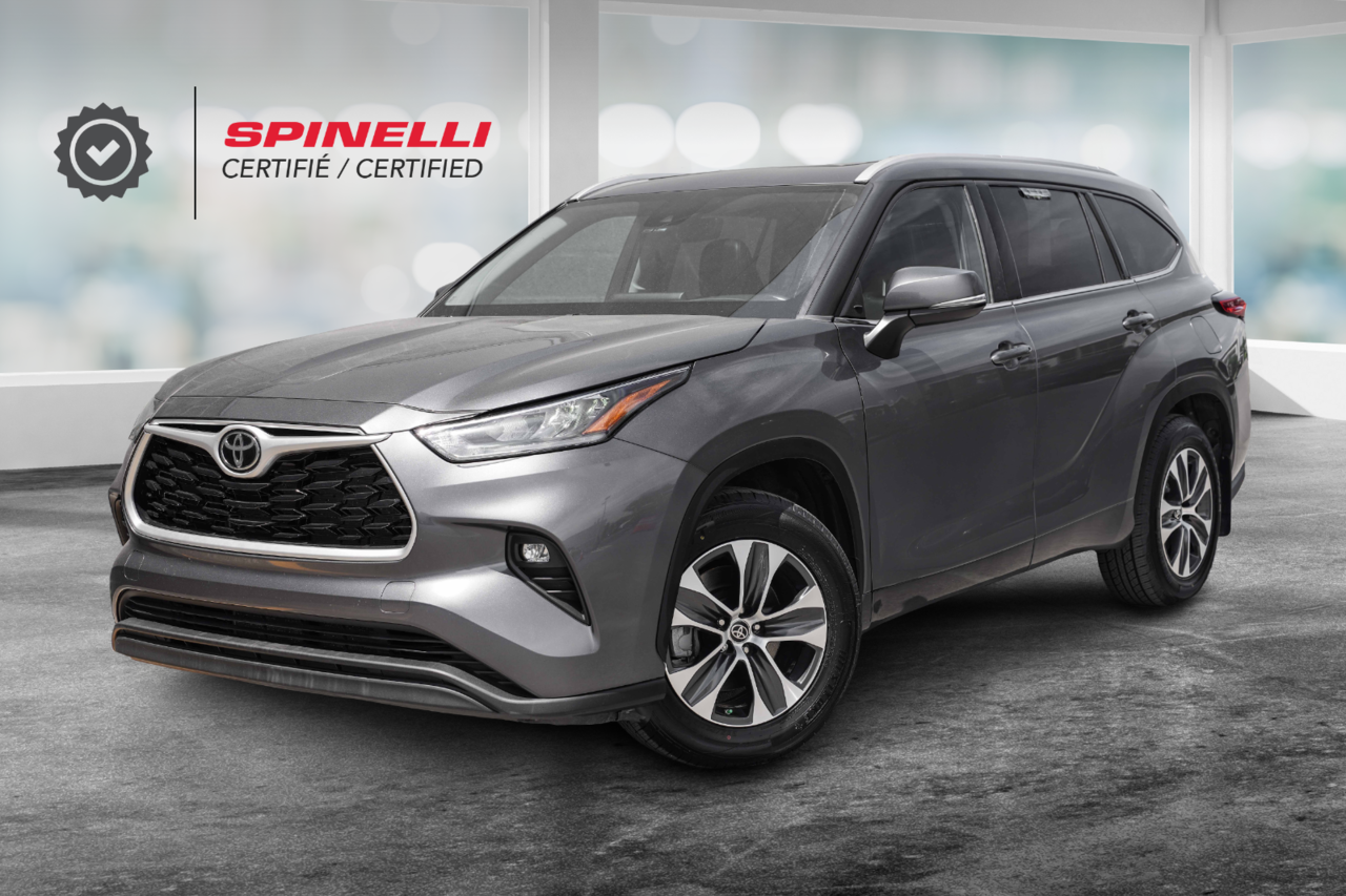 Gray (Magnetic Grey Metallic) 2022 Toyota Highlander SUV / Crossover All-Wheel Drive Automatic