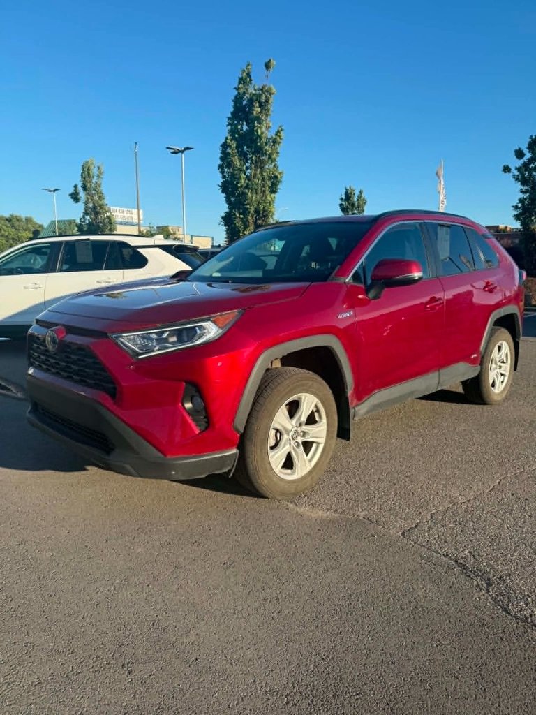 Red 2021 Toyota RAV4 Hybrid SUV / Crossover All-Wheel Drive Automatic