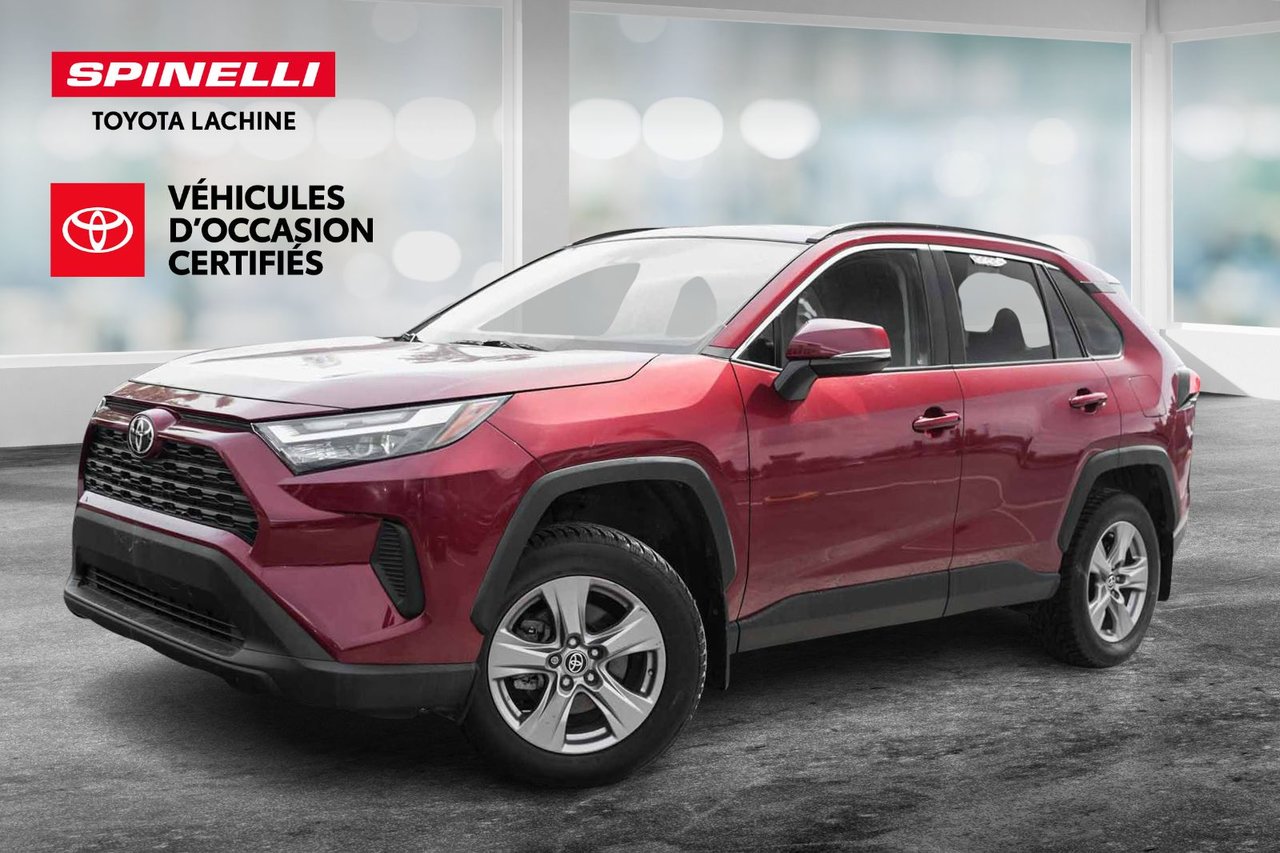 Red (Ruby Flare Pearl) 2022 Toyota RAV4 XLE AWD SUV / Crossover All-Wheel Drive Automatic