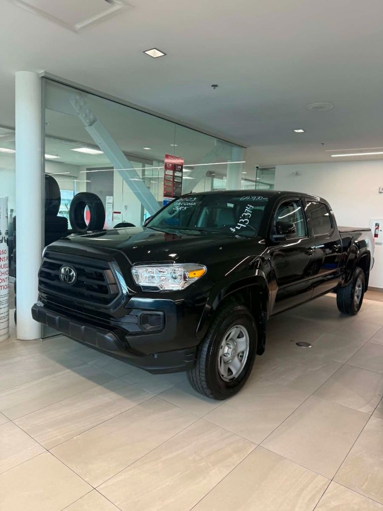 Black 2023 Toyota Tacoma Pickup Truck Four-Wheel Drive Automatic