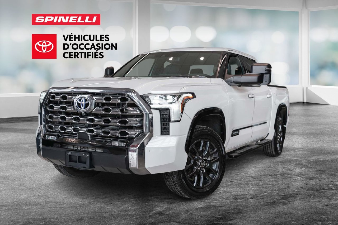 2022 Toyota Tundra Hybrid Platinum HV CrewMax Cab 4WD