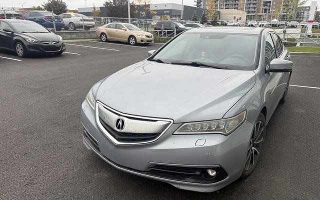 Silver 2016 Acura TLX Sedan Automatic