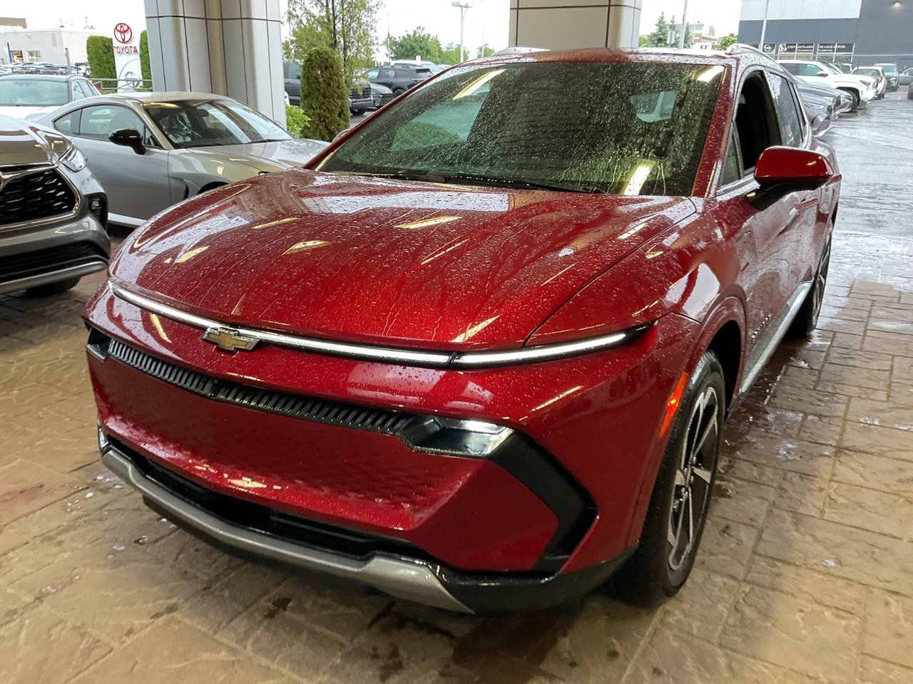 Red 2025 Chevrolet Equinox EV SUV / Crossover Front-Wheel Drive Automatic
