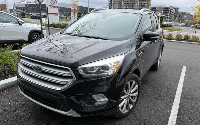 Black 2018 Ford Escape SUV / Crossover All-Wheel Drive Automatic