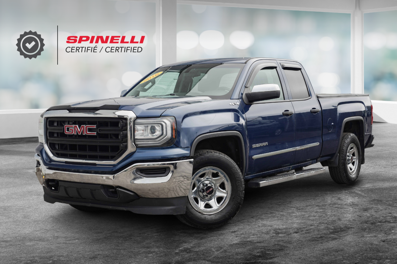 Stone Blue Metallic 2016 GMC Sierra 1500 Pickup Truck Four-Wheel Drive Automatic