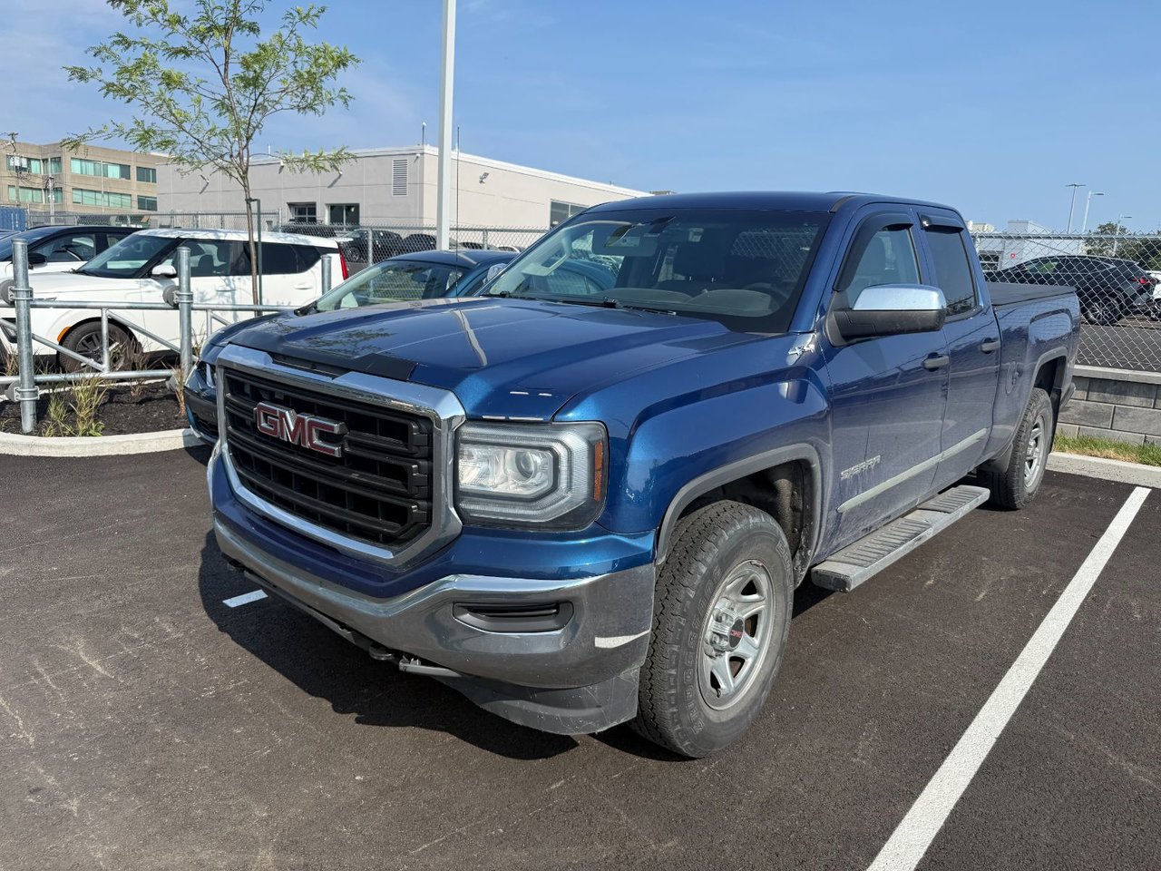 Stone Blue Metallic 2016 GMC Sierra 1500 Pickup Truck Four-Wheel Drive Automatic