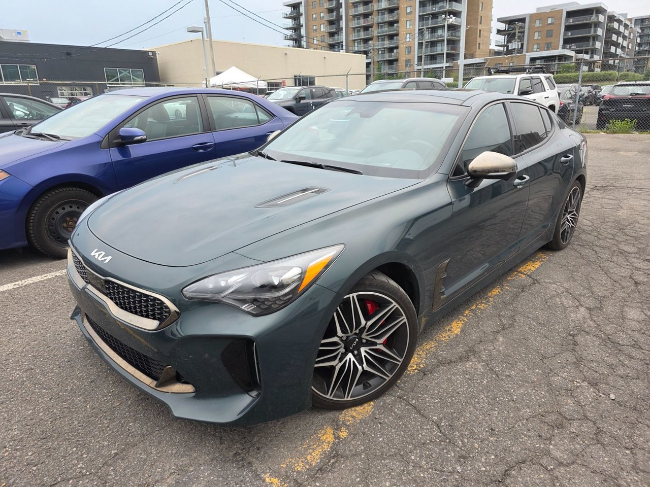 Green 2022 Kia Stinger Sedan Automatic