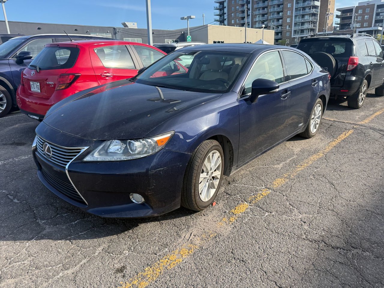 Blue 2013 Lexus ES Hybrid 300h FWD Sedan Front-Wheel Drive
