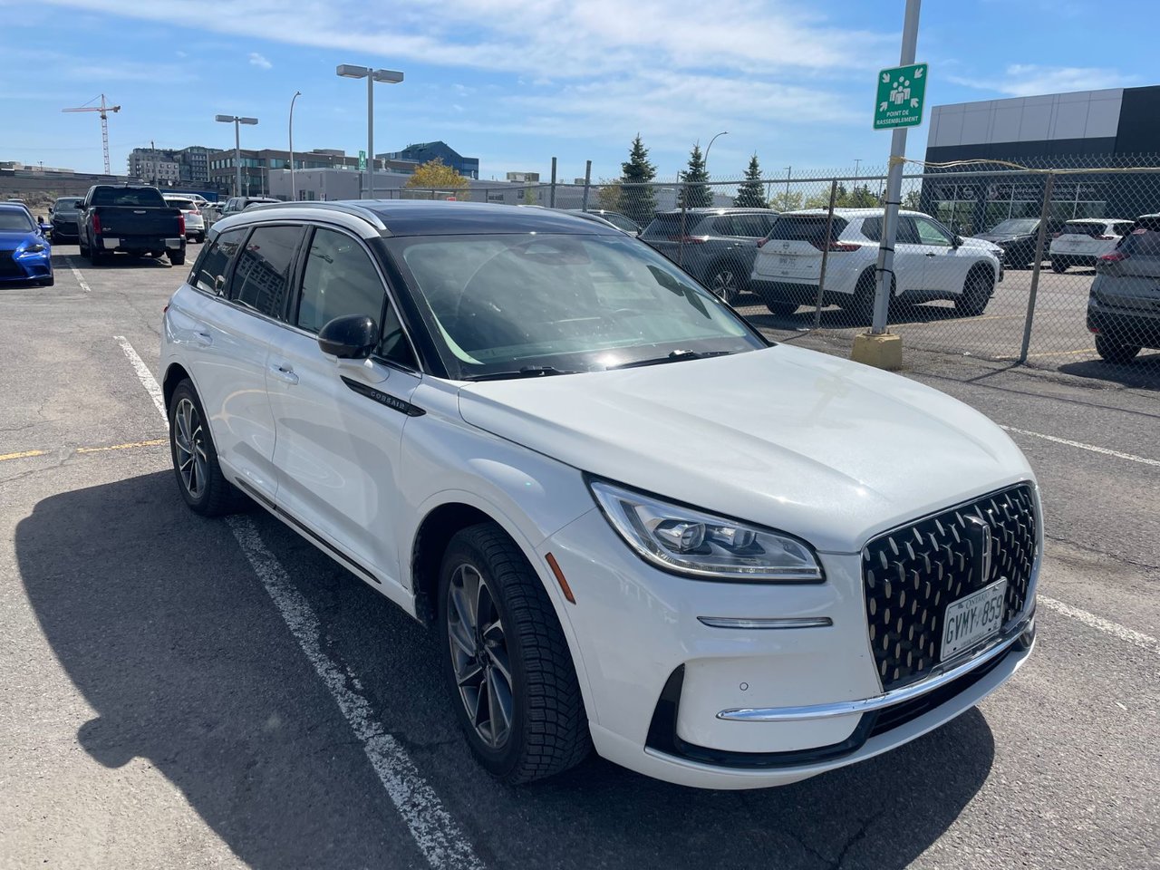 White 2024 Lincoln Corsair Grand Touring AWD SUV / Crossover All-Wheel Drive Automatic