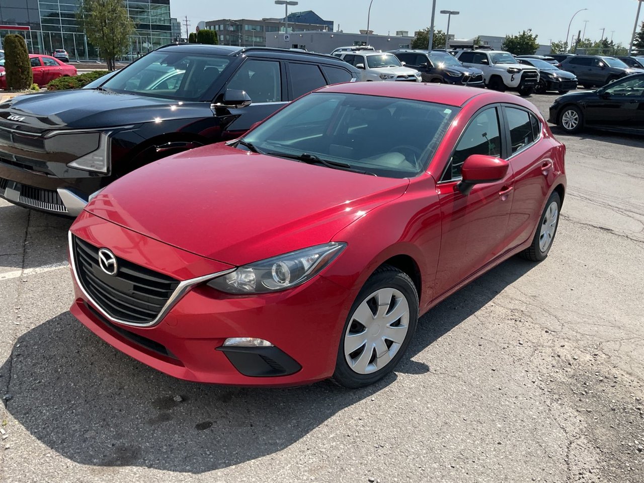 Soul Red Mica 2016 Mazda MAZDA3 Hatchback