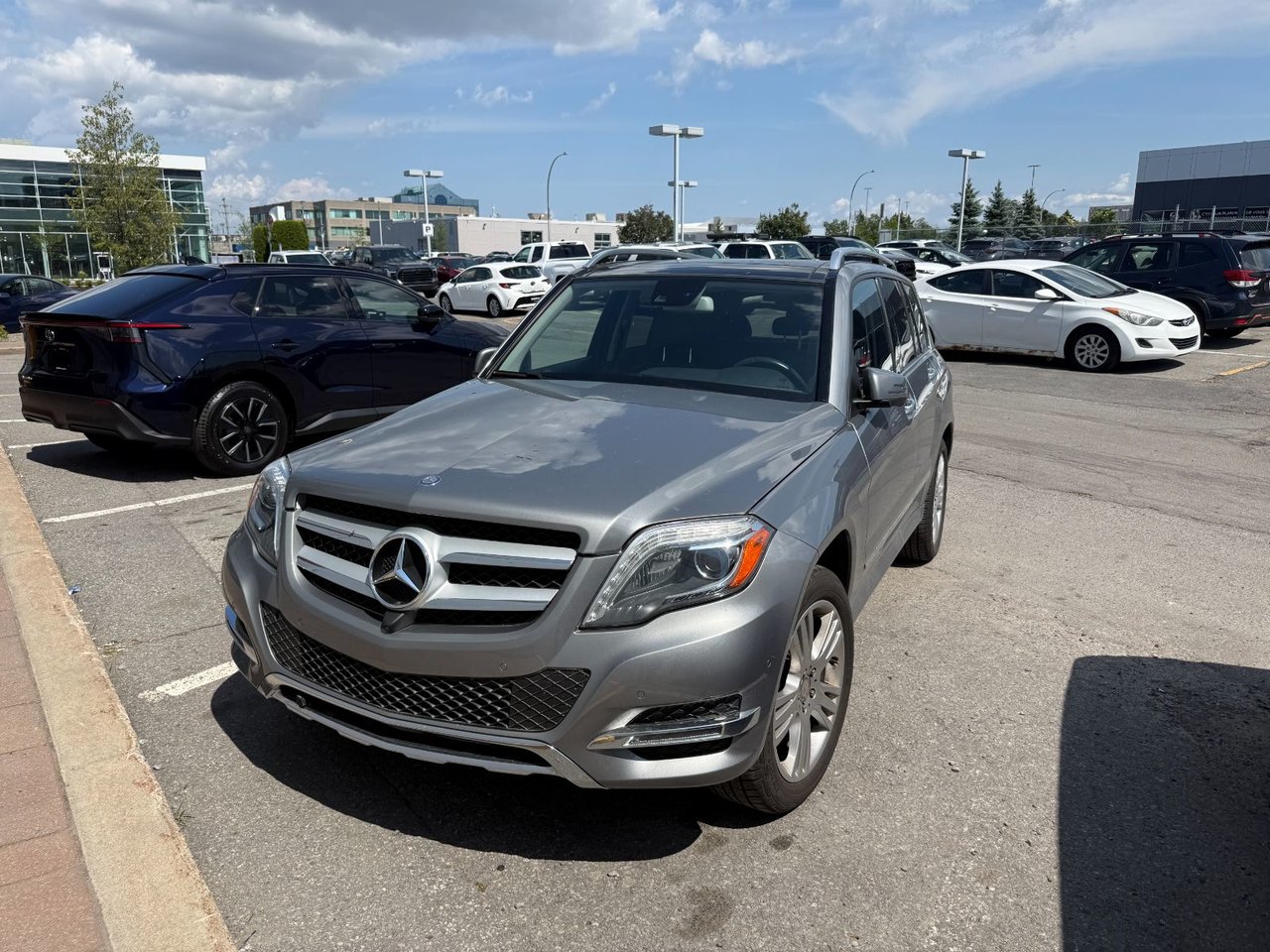 Gray 2015 Mercedes-Benz GLK SUV / Crossover All-Wheel Drive Automatic