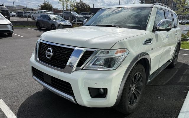White 2017 Nissan Armada SUV / Crossover Four-Wheel Drive Automatic