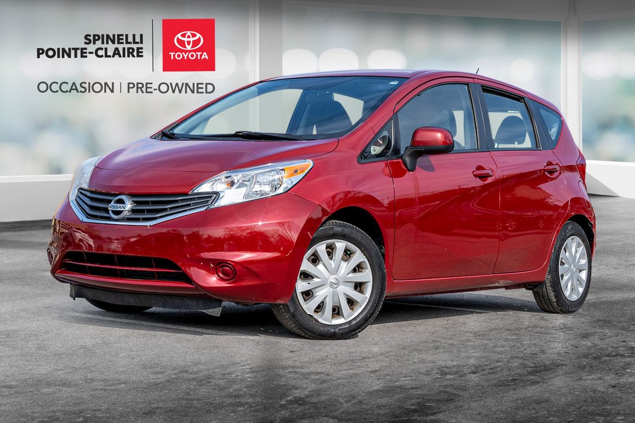 2014 red nissan versa