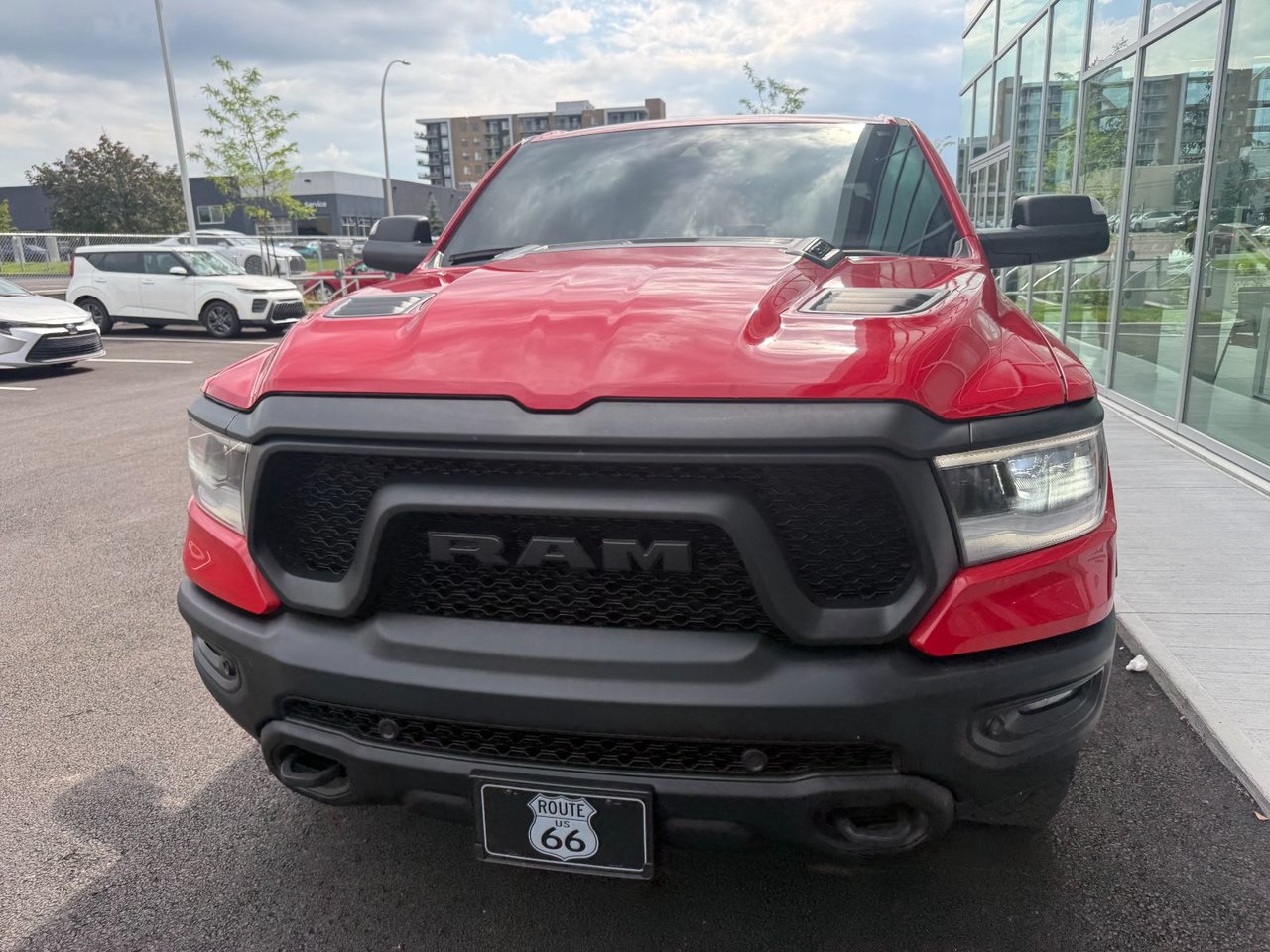 Flame Red 2022 RAM 1500 Pickup Truck Four-Wheel Drive Automatic