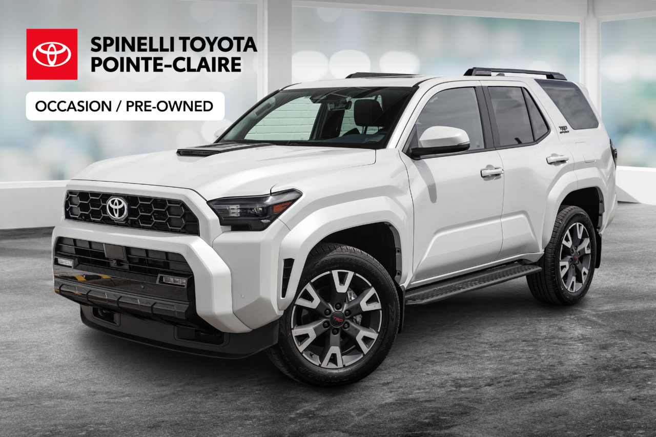 White 2026 Toyota 4Runner TRD Sport 4WD SUV / Crossover Four-Wheel Drive Automatic
