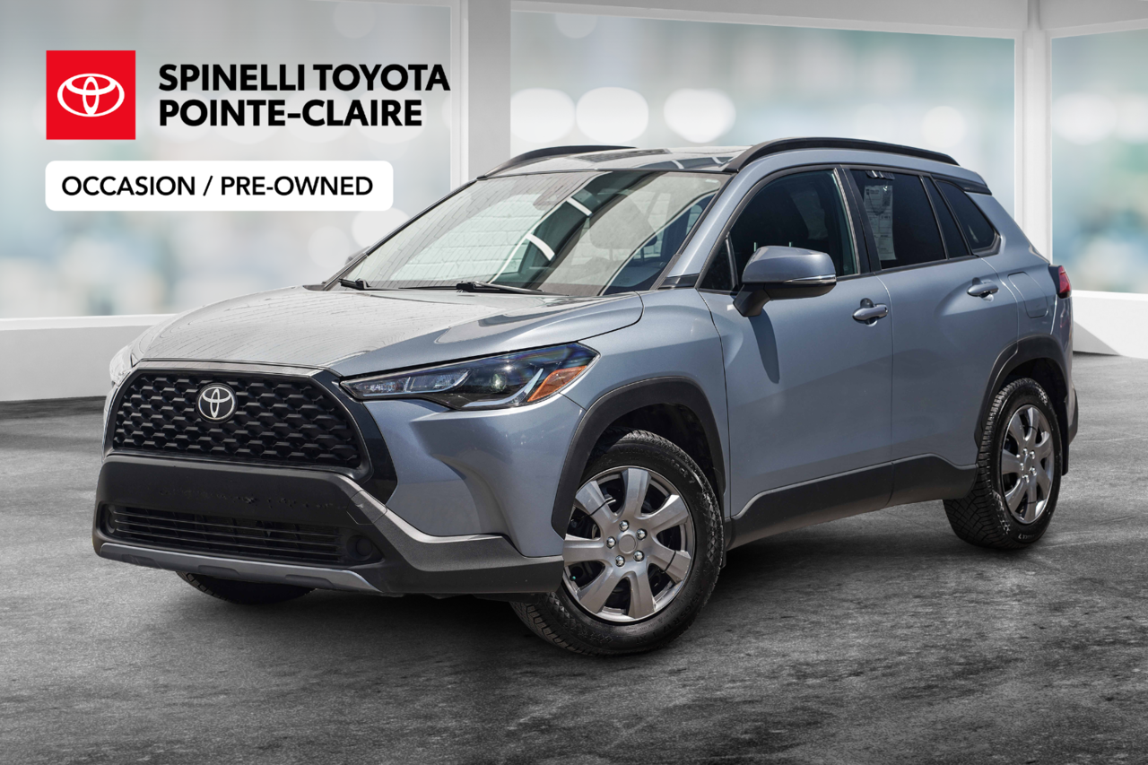 Gray 2022 Toyota Corolla Cross LE AWD SUV / Crossover All-Wheel Drive Continuously Variable Transmission