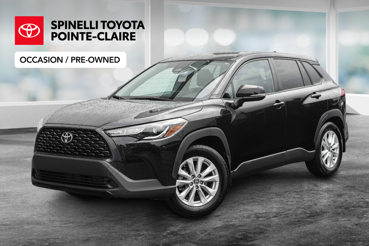 Black 2023 Toyota Corolla Cross LE FWD SUV / Crossover Front-Wheel Drive