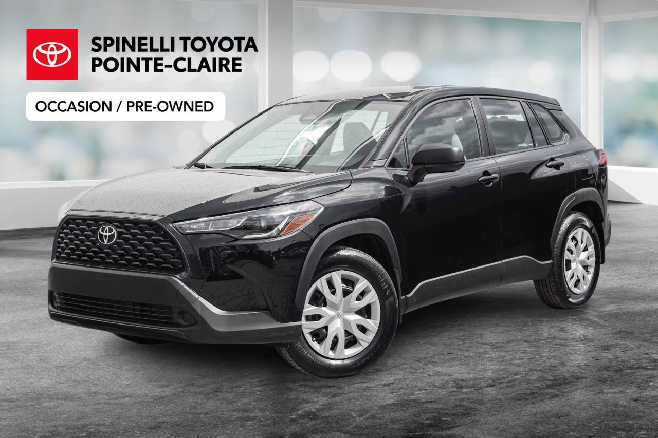 Jet Black Mica 2024 Toyota Corolla Cross SUV / Crossover Front-Wheel Drive
