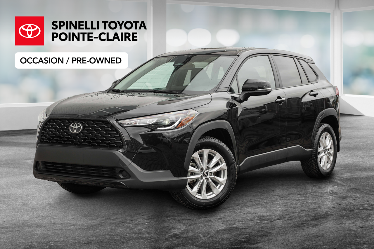 Black 2024 Toyota Corolla Cross SUV / Crossover Front-Wheel Drive