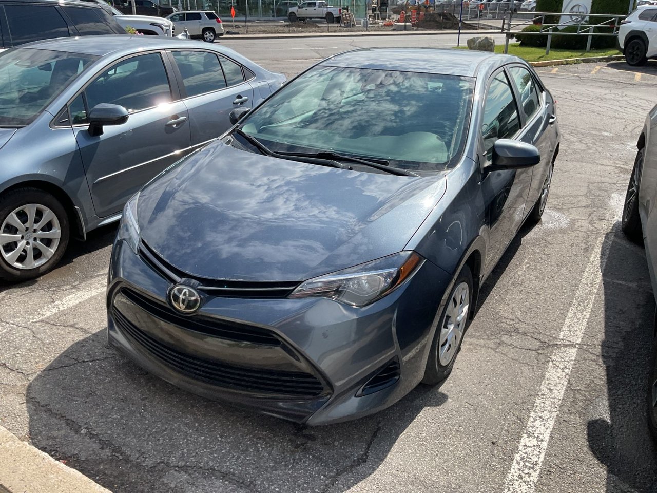 Slate Metallic 2018 Toyota Corolla Sedan  