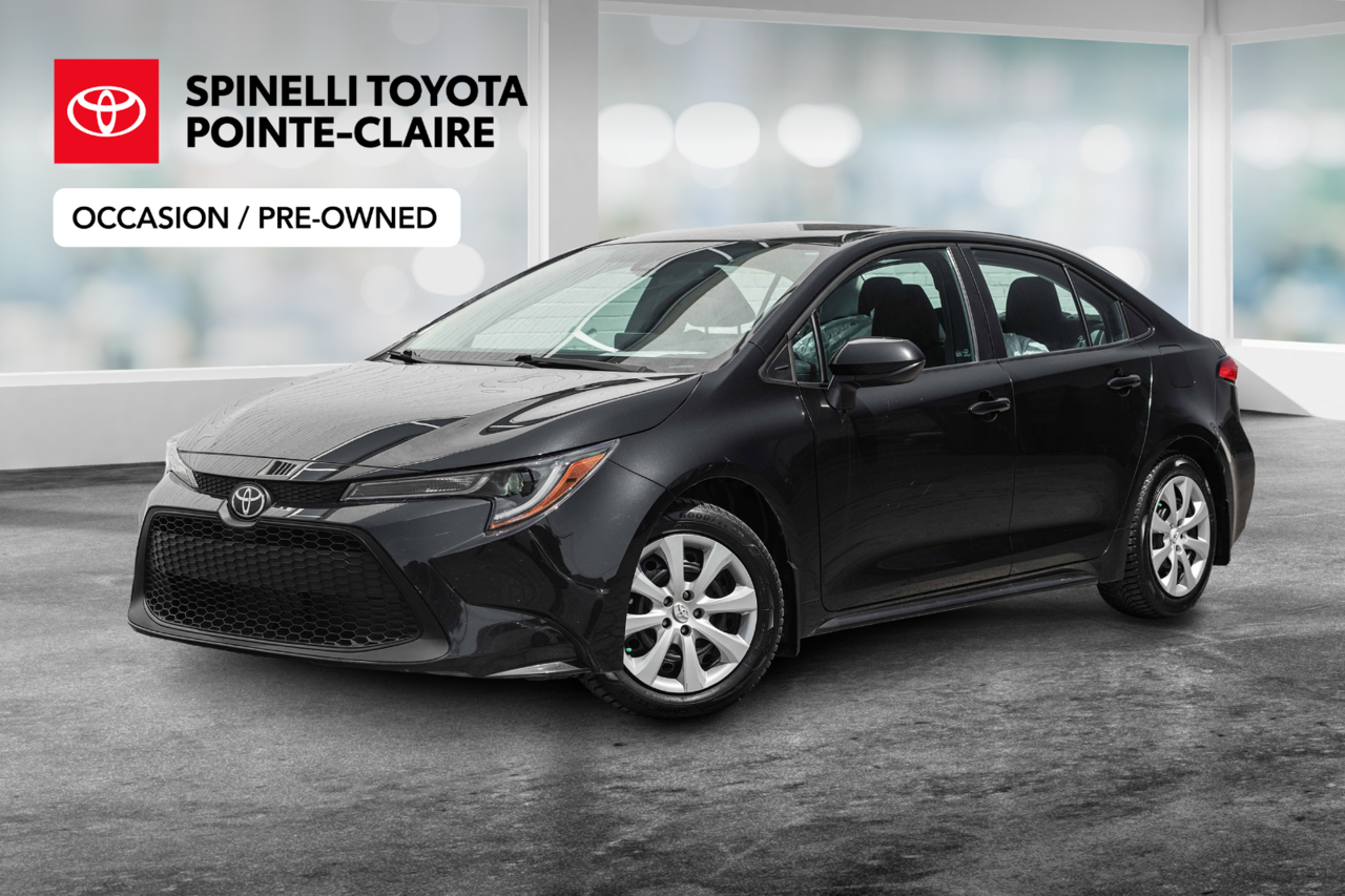 Black 2022 Toyota Corolla Sedan Front-Wheel Drive