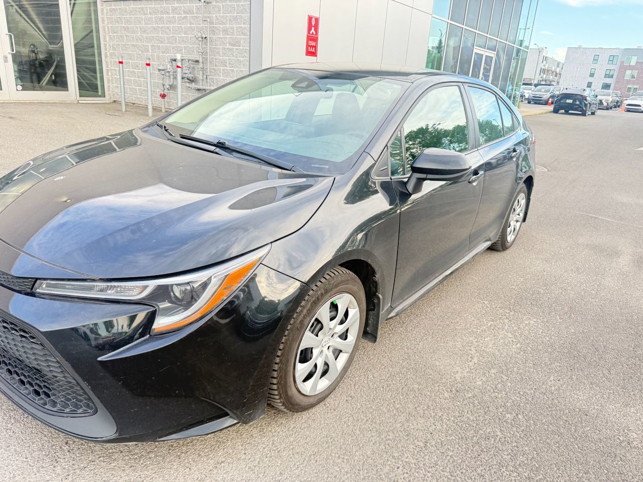 Black 2022 Toyota Corolla Sedan Front-Wheel Drive